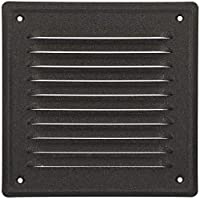 KOTARBAU® Rejilla de ventilación de 165 x 165 mm- atornillable- barnizada- para chimenea- protección contra insectos…